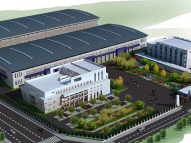 擴大了工廠區(qū)域并引進了先進設(shè)備。